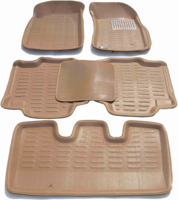 Stinzo Plastic 3D Mat For  Toyota Fortuner(Beige)