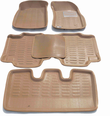 Stinzo Plastic 3D Mat For  Toyota Fortuner(Beige)