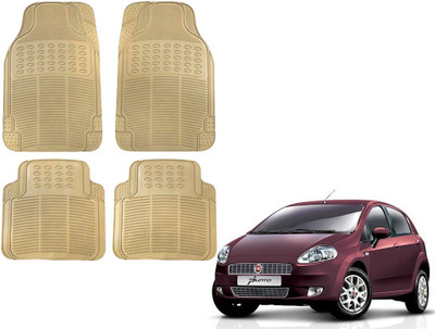 KOZDIKO Rubber Standard Mat For  Fiat Punto(Beige)