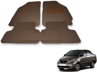 Auto Hub Fabric Standard Mat For  Tata Indigo CS(Beige)