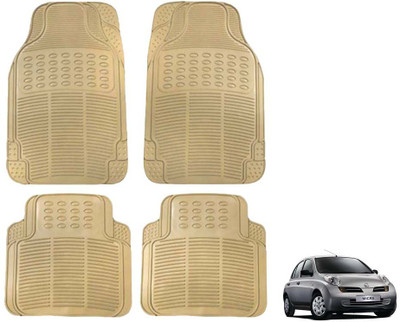KOZDIKO Rubber Standard Mat For  Nissan Micra(Beige)