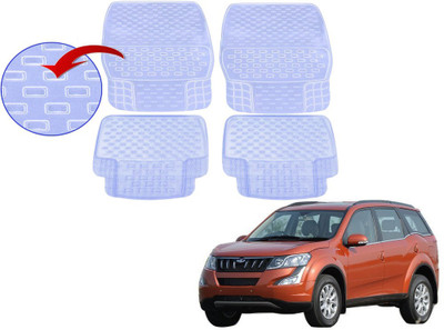 KOZDIKO PVC (Polyvinyl Chloride), Rubber Standard Mat For  Mahindra XUV 500(White)