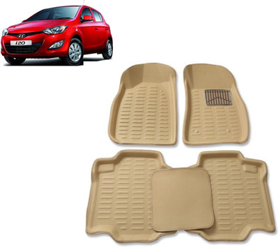 Techmaster Vinyl Standard Mat For  Hyundai i20(Beige)