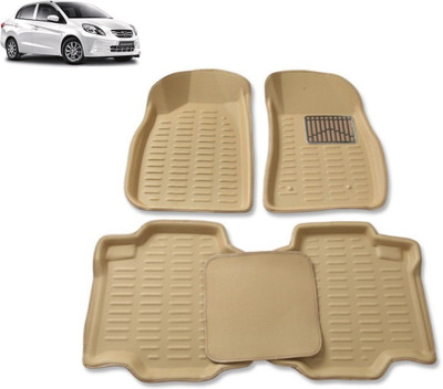 MYTECH Vinyl 3D Mat For  Honda Amaze(Beige)