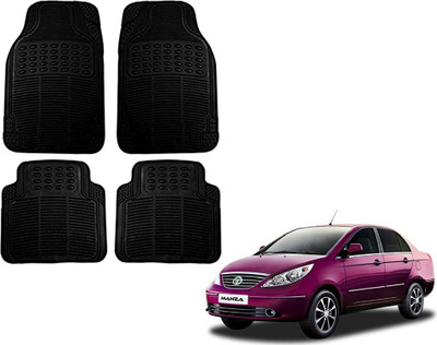 KOZDIKO Rubber Standard Mat For  Tata Manza(Black)