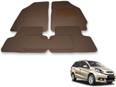 Auto Hub Fabric Standard Mat For  Honda Mobilio(Beige)