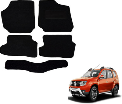 Auto Hub Fabric Standard Mat For  Renault Duster(Black)