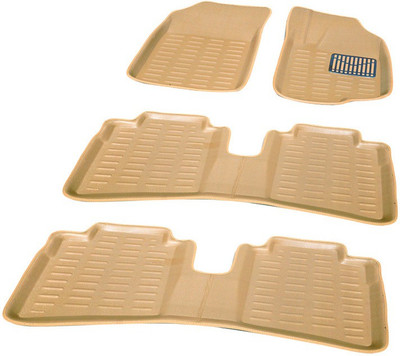 P Decor PVC (Polyvinyl Chloride) Standard Mat For  Mahindra Scorpio(Beige)