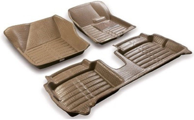 Car Banao Leather 5D Mat For  Toyota Fortuner(Beige)