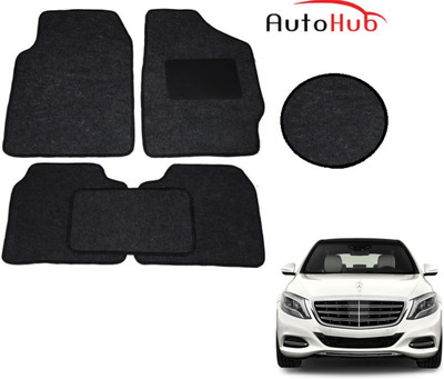 Auto Hub Fabric Standard Mat For  Mercedes Benz S-Class(Black)
