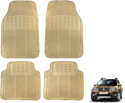 KOZDIKO Rubber Standard Mat For  Renault Duster(Beige)