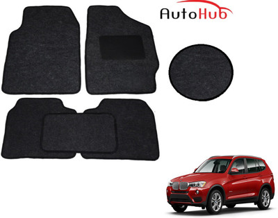 Auto Hub Fabric Standard Mat For  BMW X3(Black)