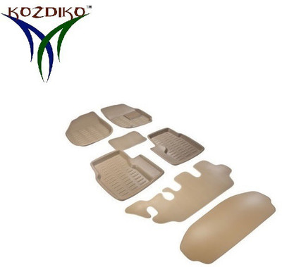 KOZDIKO Plastic Standard Mat For  Mahindra XUV(Beige)