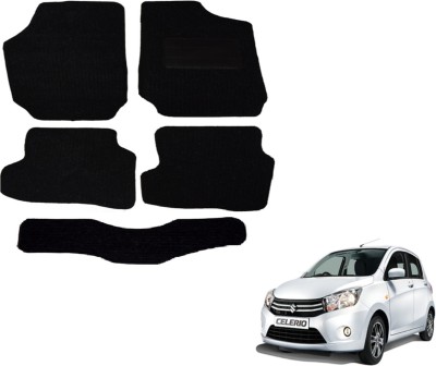 Auto Hub Fabric Standard Mat For  Maruti Suzuki Celerio(Black)