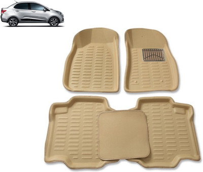 Taxton Vinyl Standard Mat For  Hyundai Xcent(Beige)