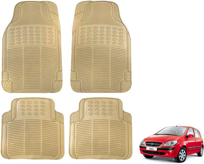 KOZDIKO Rubber Standard Mat For  Hyundai Getz(Beige)