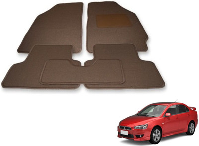 Auto Hub Fabric Standard Mat For  Mitsubishi Lancer(Beige)