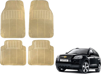 KOZDIKO Rubber Standard Mat For  Chevrolet Captiva(Beige)