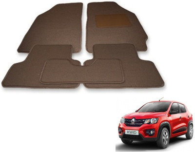 Auto Hub Fabric Standard Mat For  Renault Kwid(Beige)