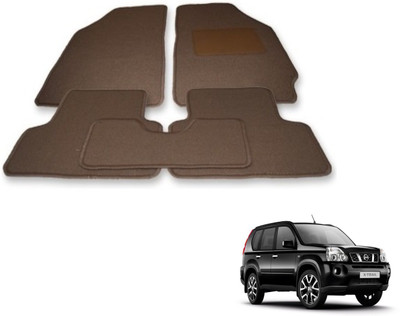 Auto Hub Fabric Standard Mat For  Nissan X-Trail(Beige)