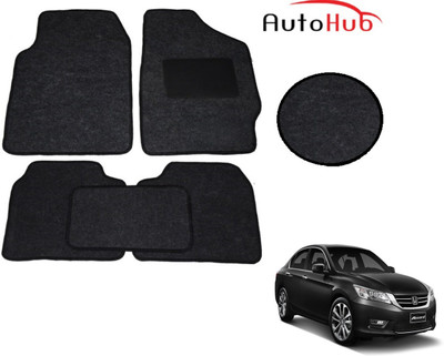 Auto Hub Fabric Standard Mat For  Honda Accord(Black)