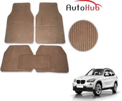 Auto Hub Fabric Standard Mat For  BMW X1(Beige)