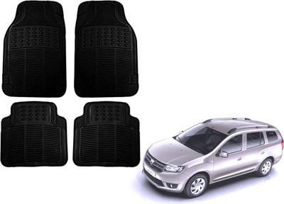 KOZDIKO Rubber Standard Mat For  Mahindra Logan(Black)