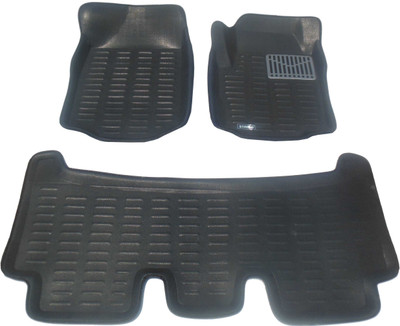 Stinzo Plastic 3D Mat For  Mahindra XUV(Black)