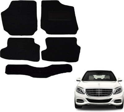 Auto Hub Fabric Standard Mat For  Mercedes Benz S-Class(Black)