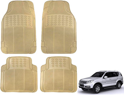 KOZDIKO Rubber Standard Mat For  Mahindra Rexton(Beige)