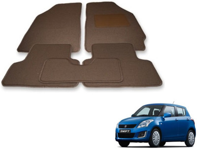 Auto Hub Fabric Standard Mat For  Maruti Suzuki New Swift(Beige)