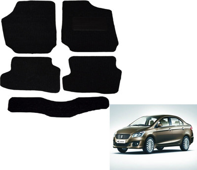 Auto Hub Fabric Standard Mat For  Maruti Suzuki Ciaz(Black)