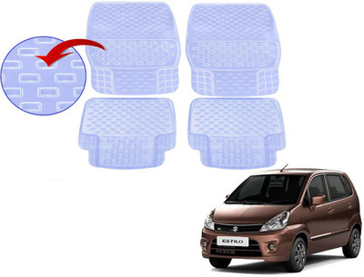 KOZDIKO PVC (Polyvinyl Chloride), Rubber Standard Mat For  Maruti Suzuki Zen Estilo(Clear)