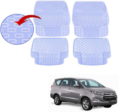 KOZDIKO PVC (Polyvinyl Chloride), Rubber Standard Mat For  Toyota Innova(White)