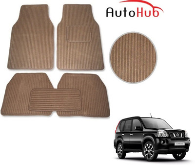 Auto Hub Fabric Standard Mat For  Nissan X-Trail(Beige)