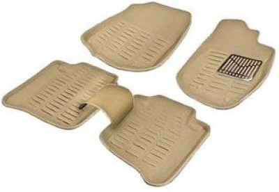 3D KAGU Plastic 3D Mat For  Hyundai Verna(Beige)