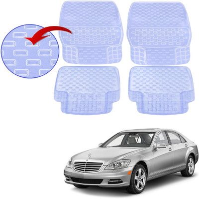 KOZDIKO PVC (Polyvinyl Chloride), Rubber Standard Mat For  Mercedes Benz S-Class(White)