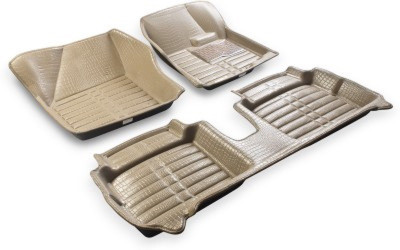 Car Banao Leather 5D Mat For  Mahindra Scorpio(Beige)