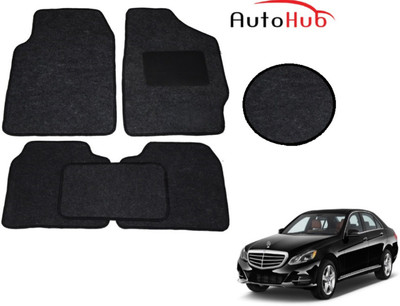 Auto Hub Fabric Standard Mat For  Mercedes Benz E-Class(Black)