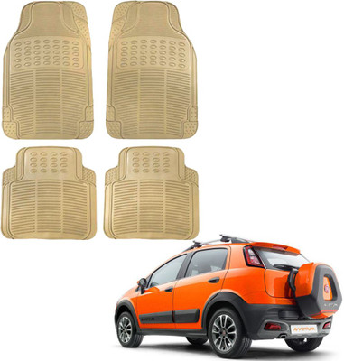 KOZDIKO Rubber Standard Mat For  Fiat Avventura(Beige)