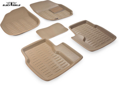 BLACK EAGLE Plastic 3D Mat For  Hyundai Eon(Beige)