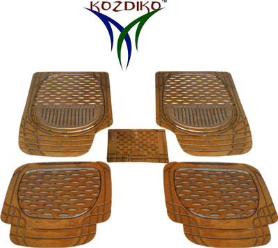 KOZDIKO PVC (Polyvinyl Chloride), Rubber Standard Mat For  Mahindra XUV 500(Black)
