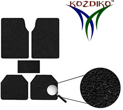KOZDIKO Rubber Standard Mat For  Chevrolet Sail Hatchback(Black)