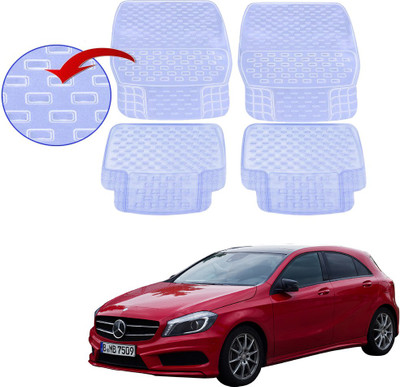 KOZDIKO PVC (Polyvinyl Chloride), Rubber Standard Mat For  Mercedes Benz A-Class(White)