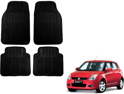 KOZDIKO Rubber Standard Mat For  Maruti Suzuki Swift(Black)