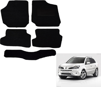 Auto Hub Fabric Standard Mat For  Renault Koleos(Black)