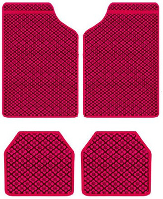 4% OFF on Vheelocityin Rubber Standard Mat For Hyundai Tucson(Red)