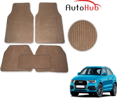 Auto Hub Fabric Standard Mat For  Audi Q3(Beige)