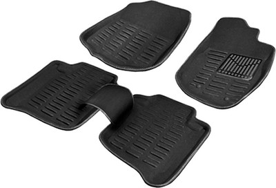 CarSizzler Polyester 3D Mat For  Mahindra XUV 500(Black)