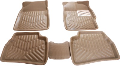 BLACK EAGLE Plastic 3D Mat For  Hyundai Creta(Beige)